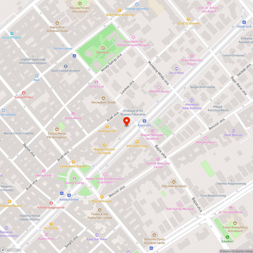 Lelógó faágak bejelentés helye