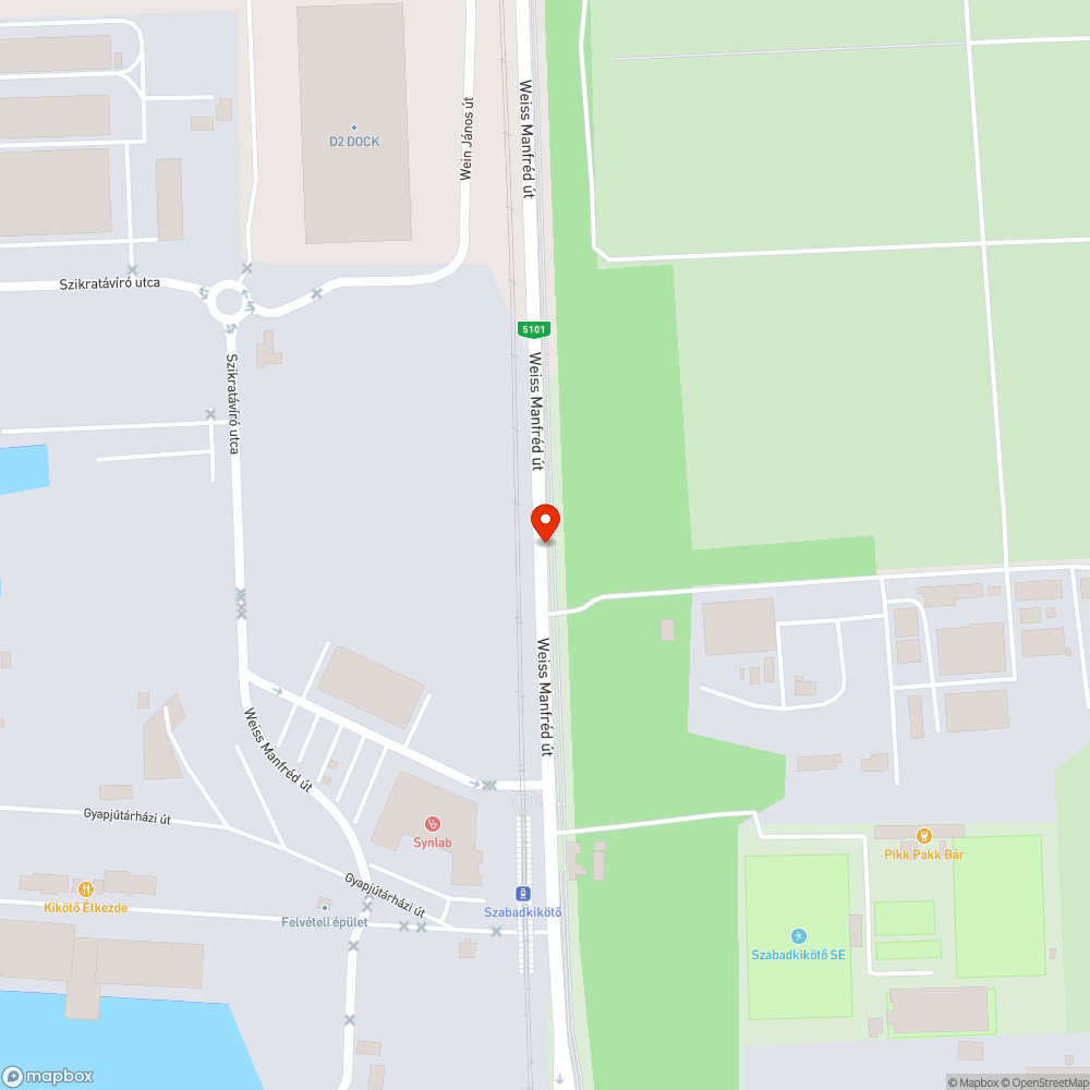 Parlagfűtenger a Weiss Manfréd úton bejelentés helye