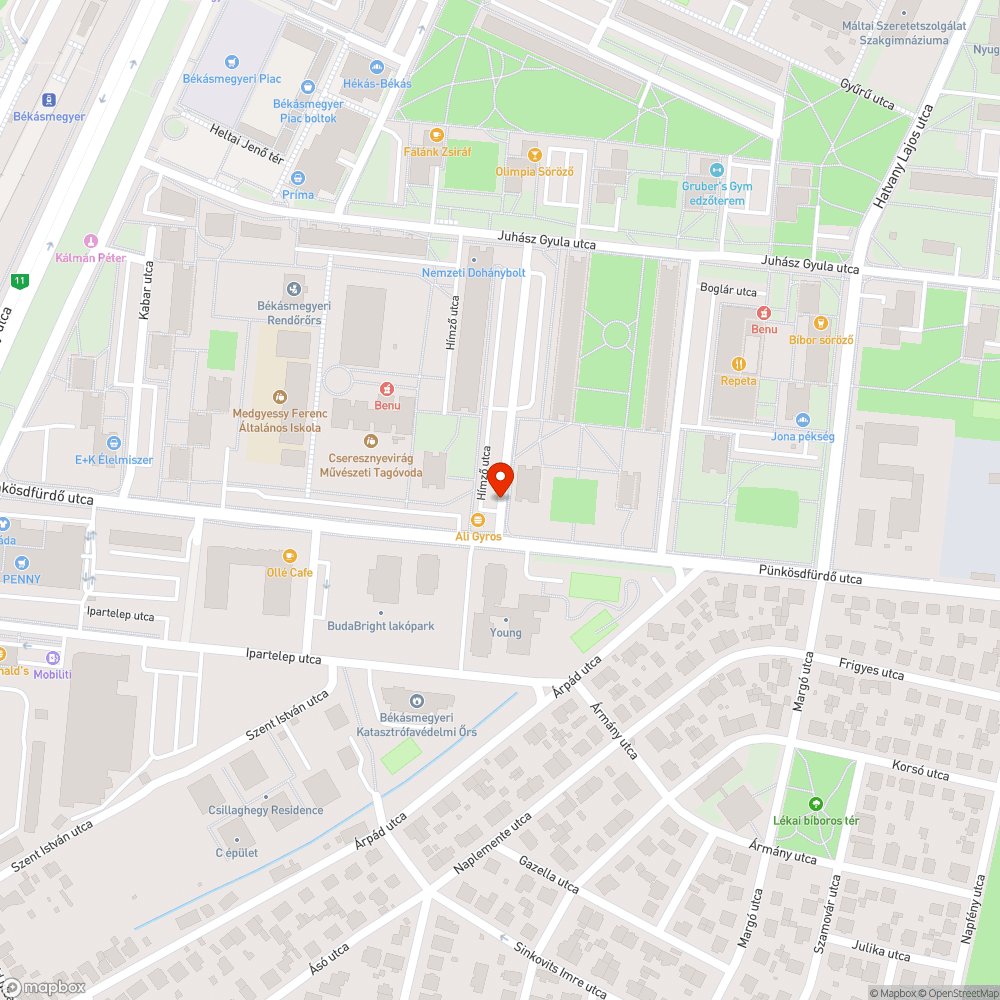 Műszaki lejárt bejelentés helye