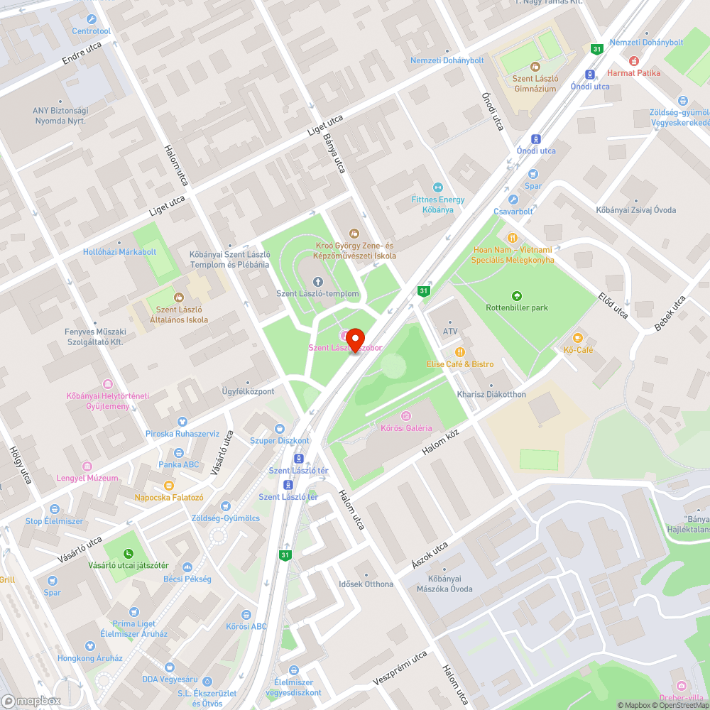 Szivárgó tűzcsap bejelentés helye