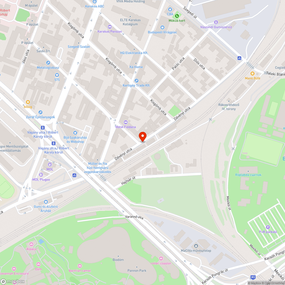 Építési törmelék hosszan elszórva a bringa út mentén bejelentés helye