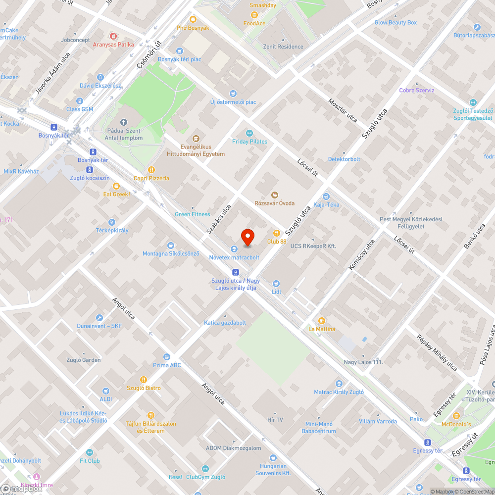 Nagy mennyiségű szemét bejelentés helye