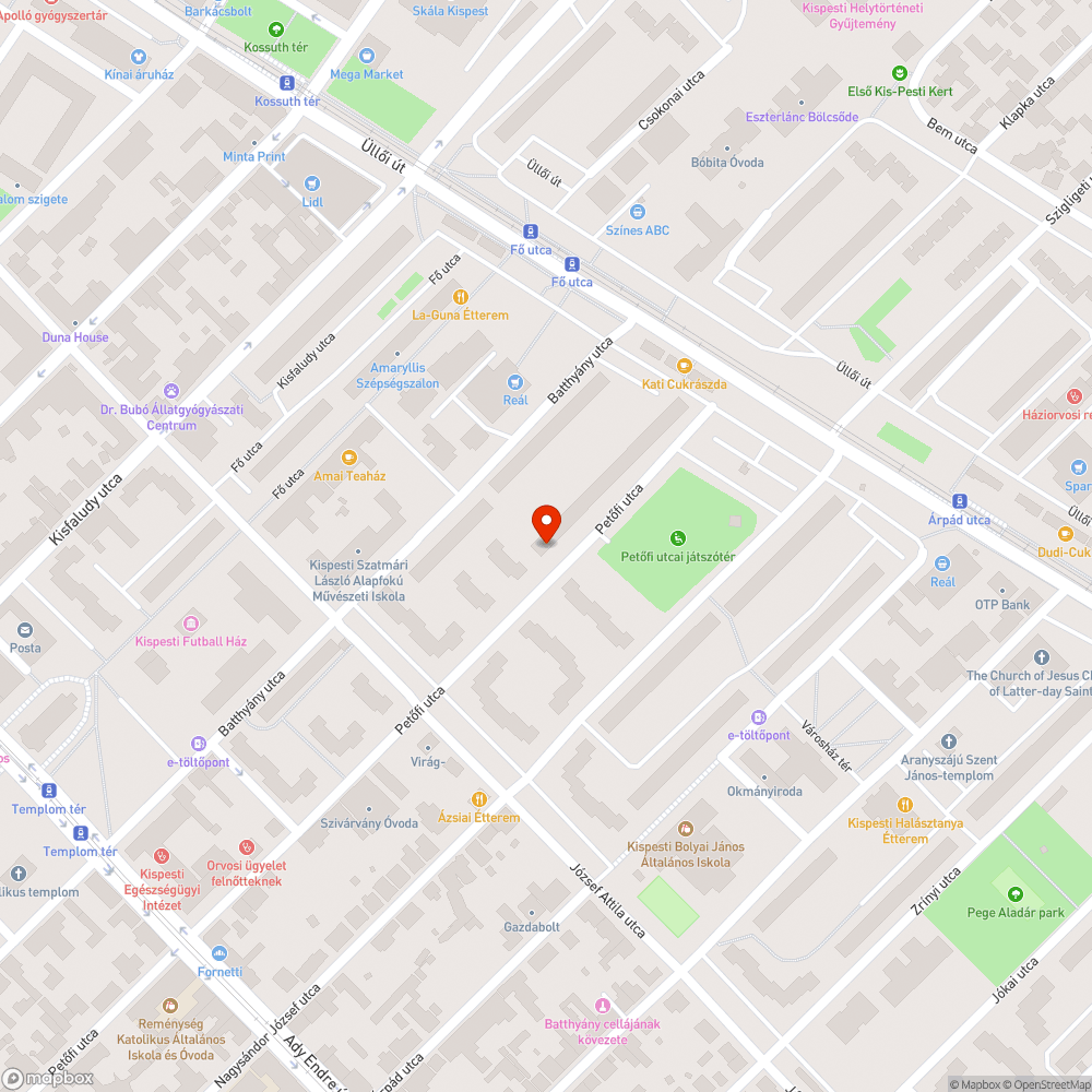 Hatalmas pocsolya bejelentés helye