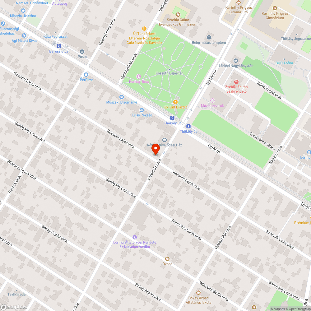 Járdára erősen benövő növényzet bejelentés helye