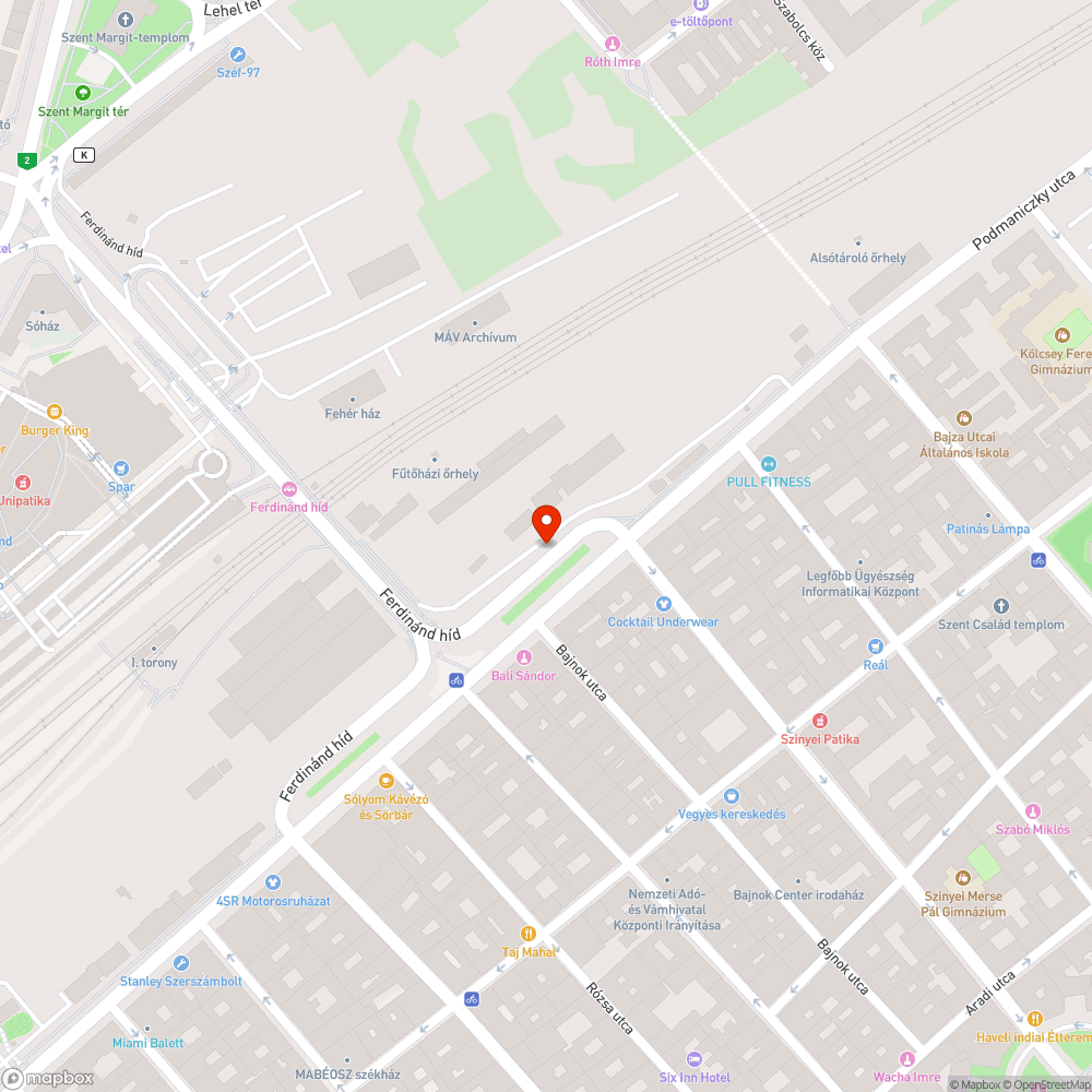 Járdára belógó faágak bejelentés helye