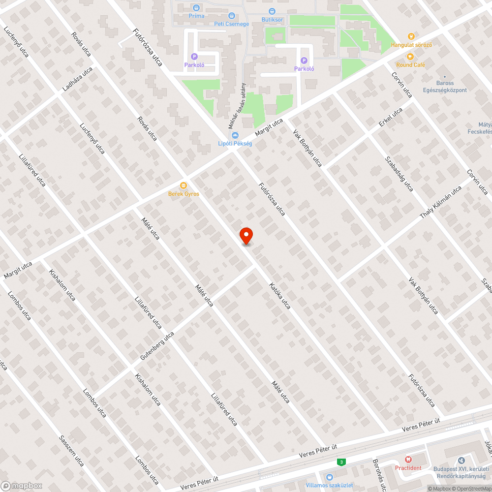 Vihar után kidőlt fa es telefonpózna bejelentés helye