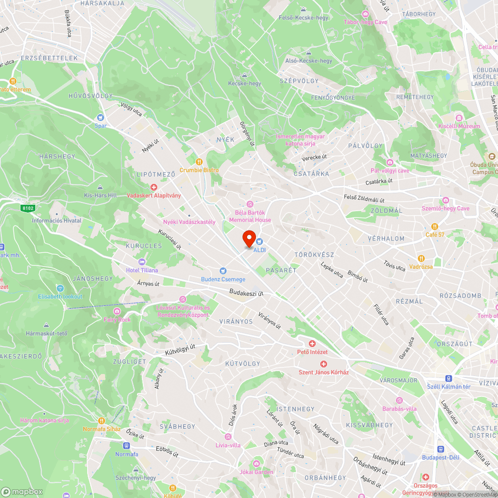 Leszakadt faágak bejelentés helye