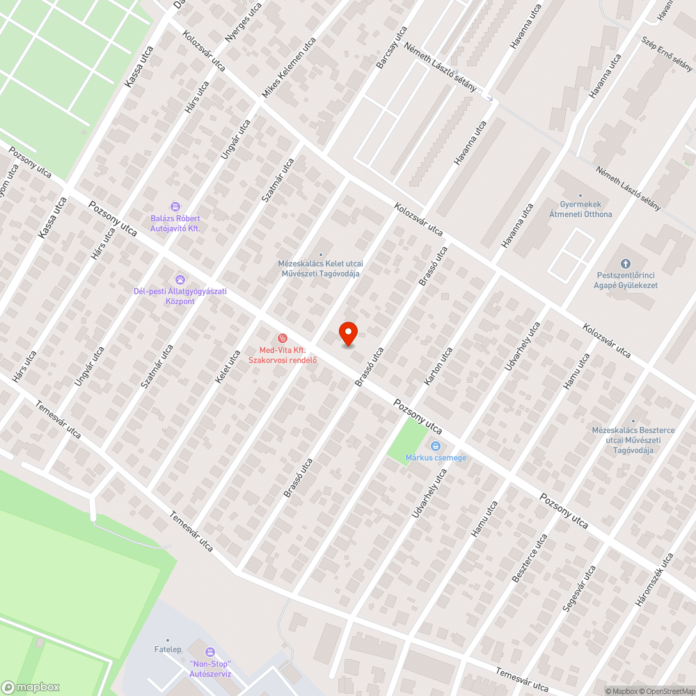 Leszakadt kábel bejelentés helye