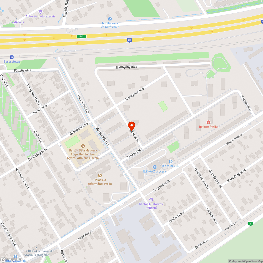 elhagyott szétvert autó bejelentés helye