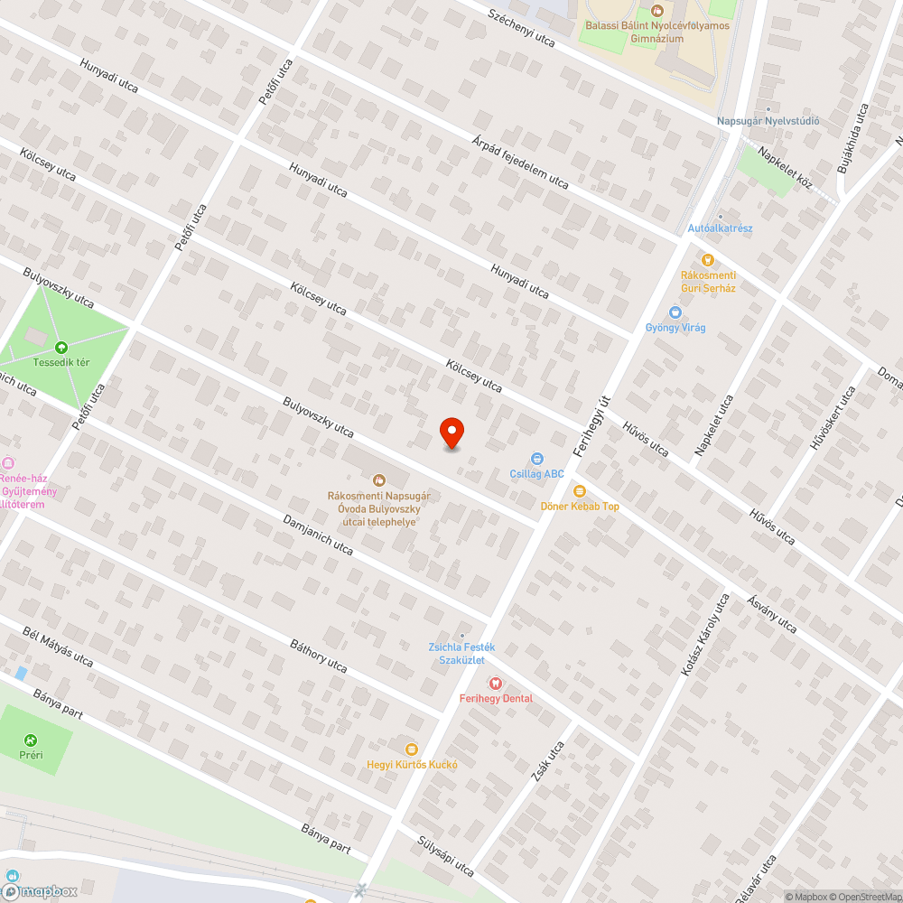 utcai fa dőlése bejelentés helye