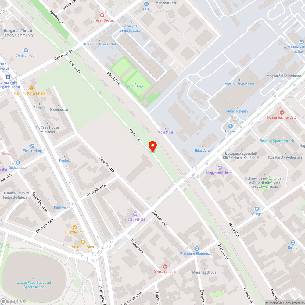 Elhagyott defektes gépjármű bejelentés helye