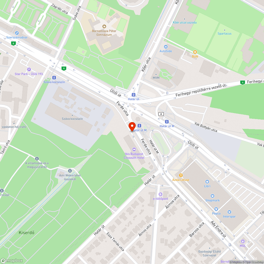 Kitört villamosmegálló üveg bejelentés helye