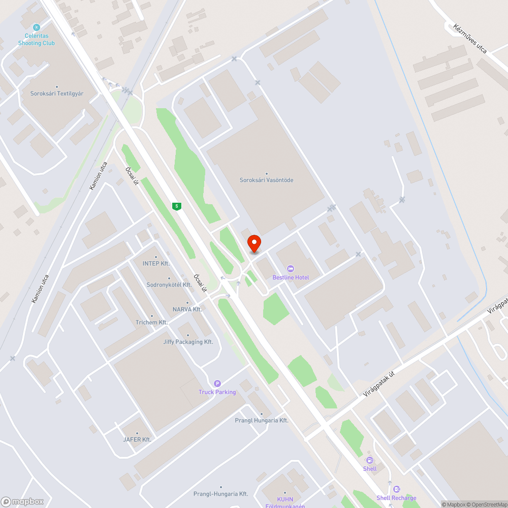 Kábel, haladási irány bejelentés helye