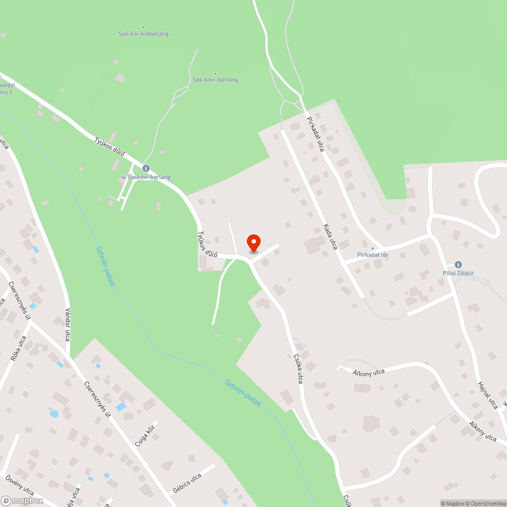 Személyautóval járhatatlan útszakasz bejelentés helye