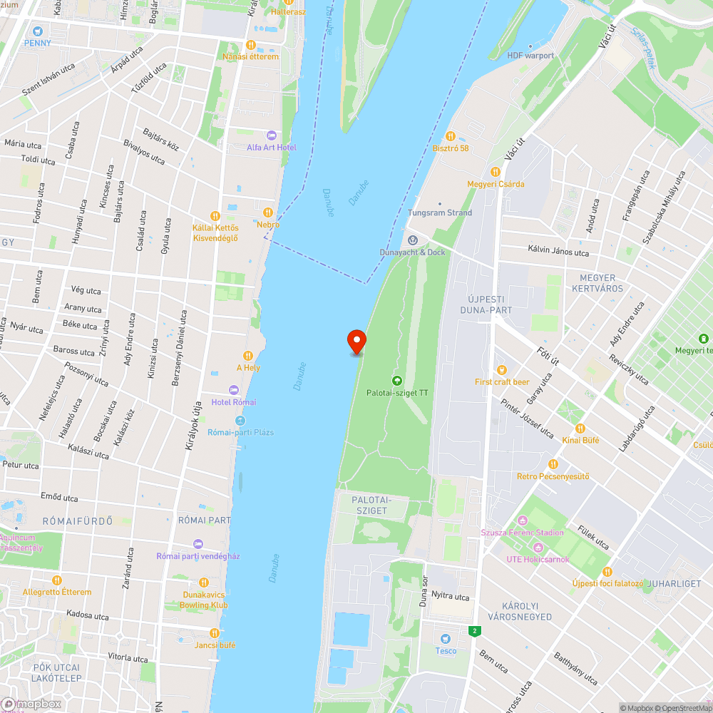 fölösleges kövek a Duna-parton bejelentés helye