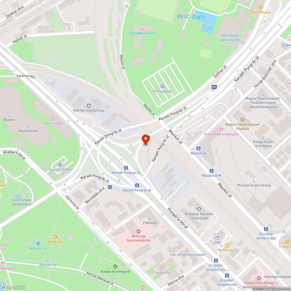 Veszélyes kiszáradt fák bejelentés helye