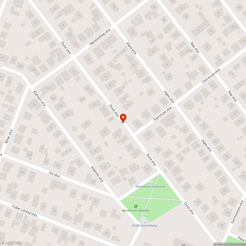 Letört faág bejelentés helye