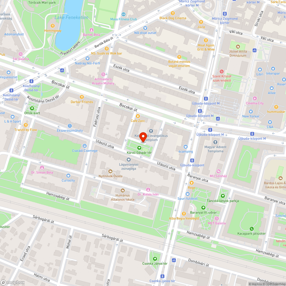 Fizetős parkoló övezetben veszteglő, törött tengelyű gazdátlan jármű bejelentés helye