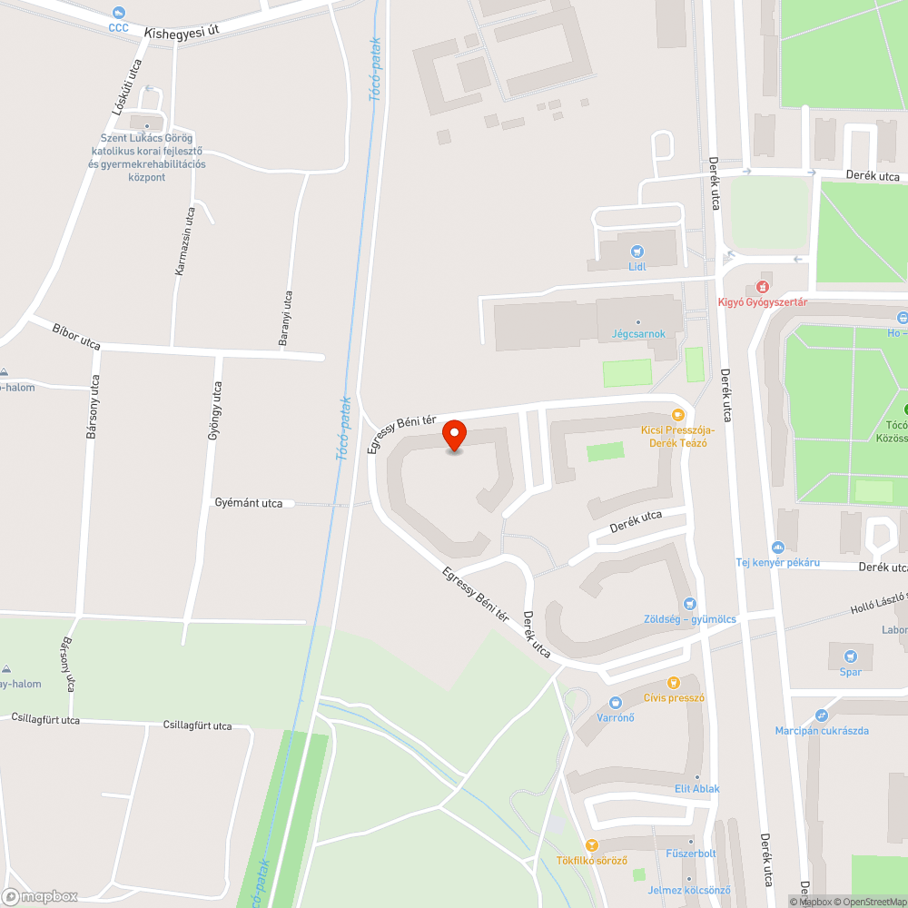 Leszakadt ág bejelentés helye