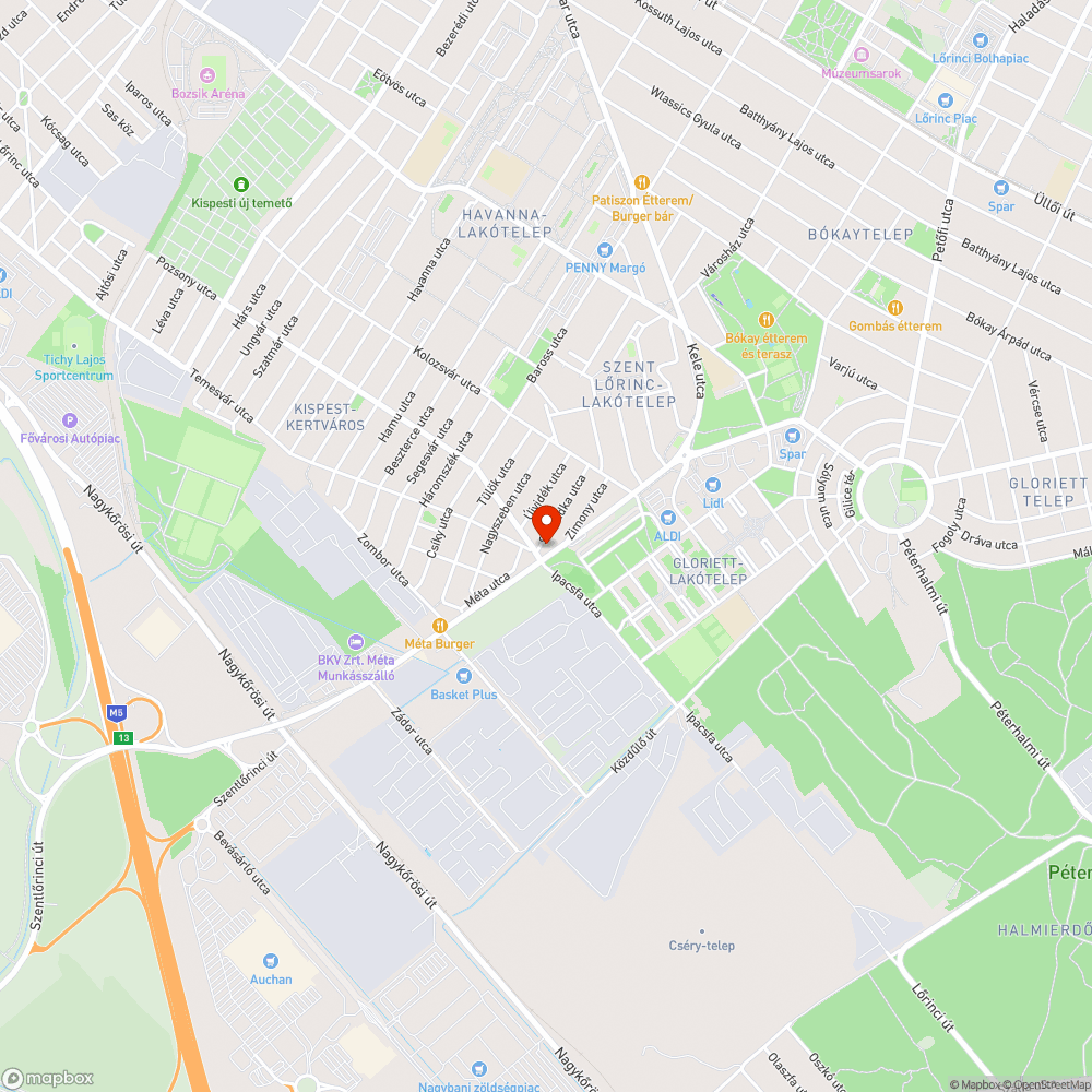 Buszmegálló felét elfoglaló, túlnőtt fa bejelentés helye