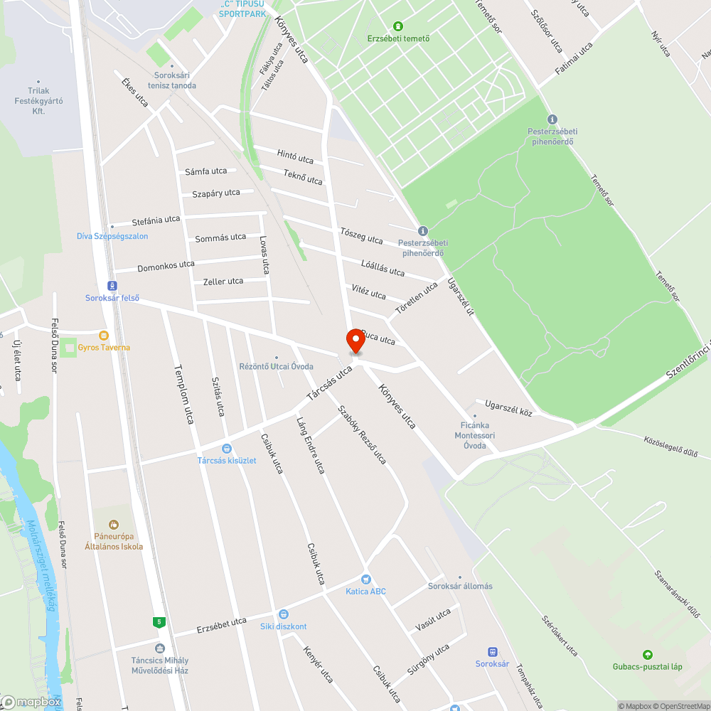 Megtelt szemetes bejelentés helye