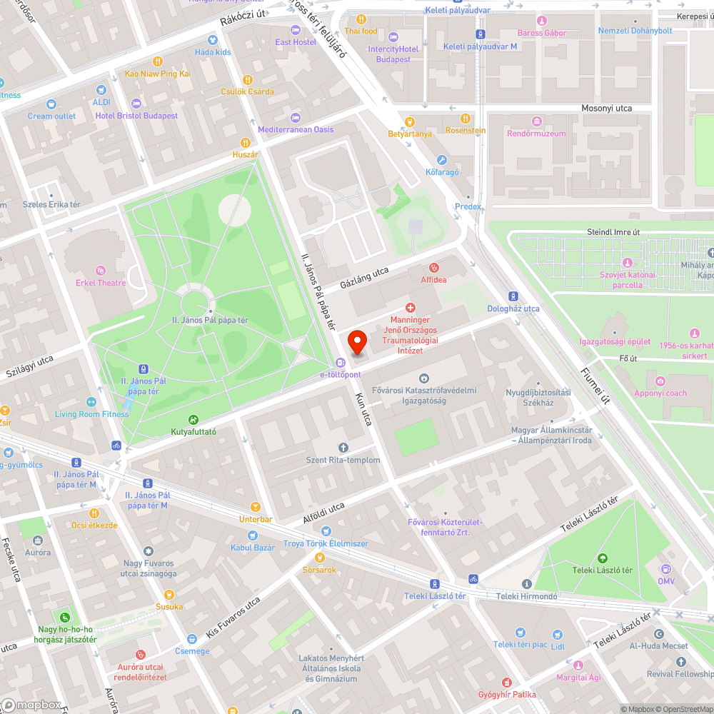 Lyukas közmű bejelentés helye