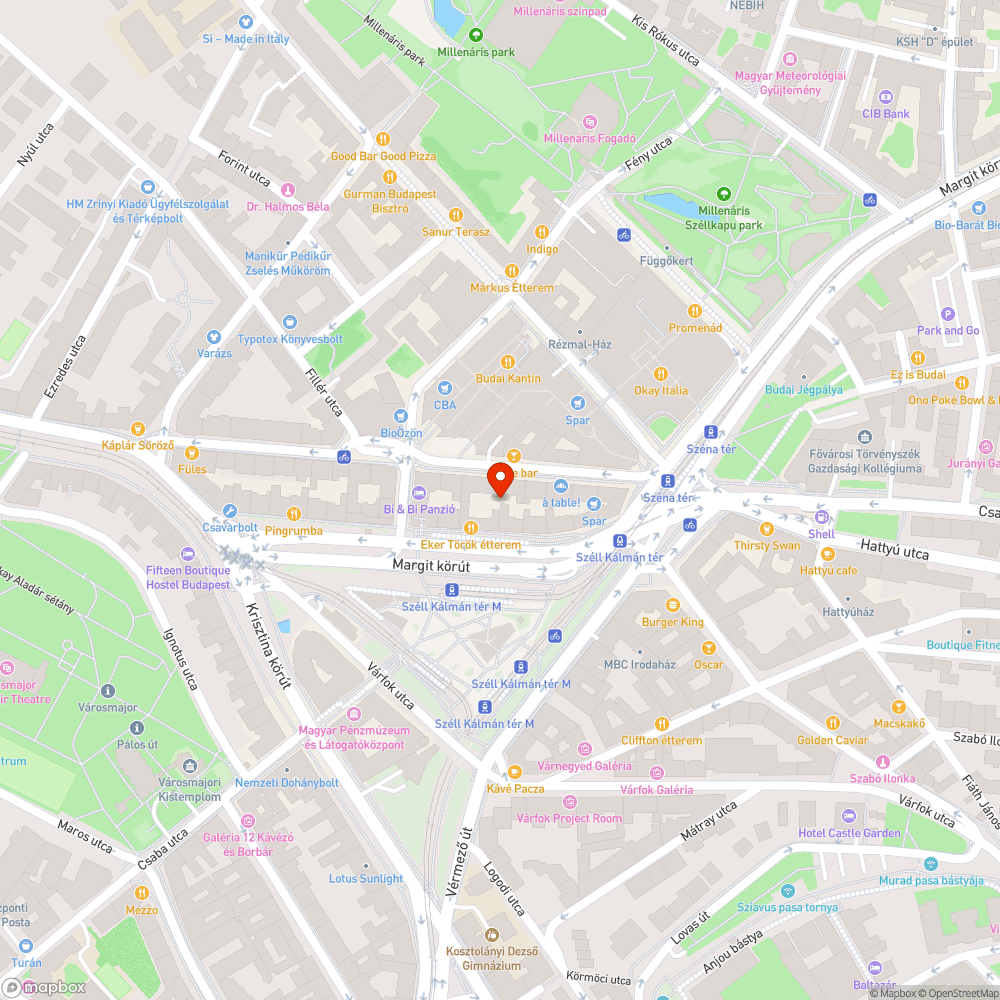 Elpusztult, megviselt növényzet bejelentés helye