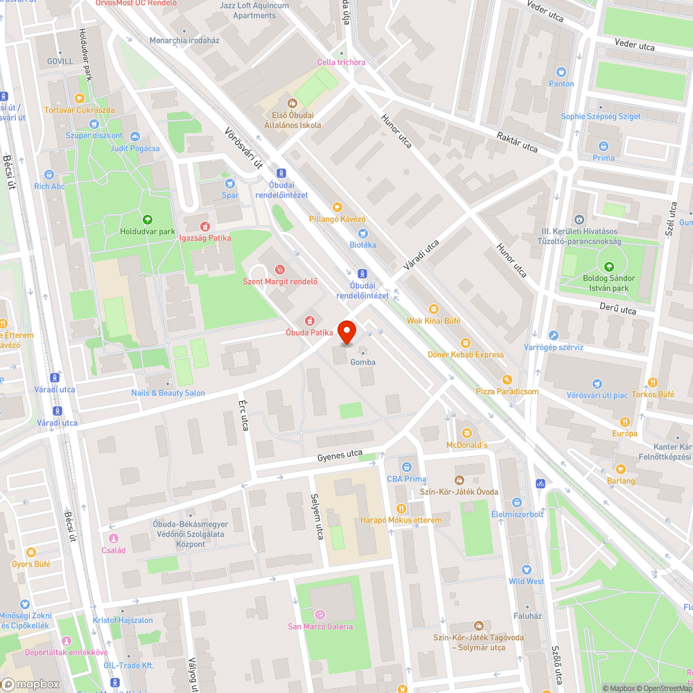 Hiányos , repedezett járdaszakasz bejelentés helye