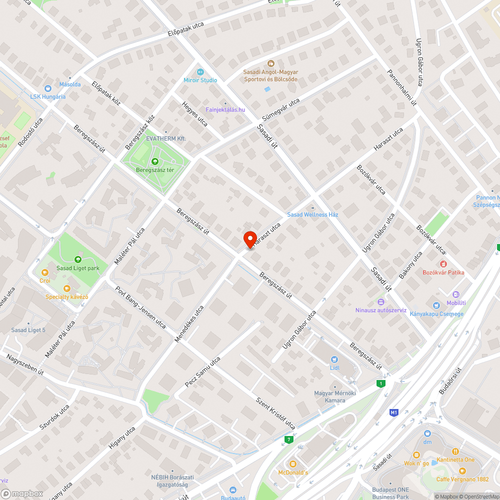 Haraszt utca ringló szilva bejelentés helye