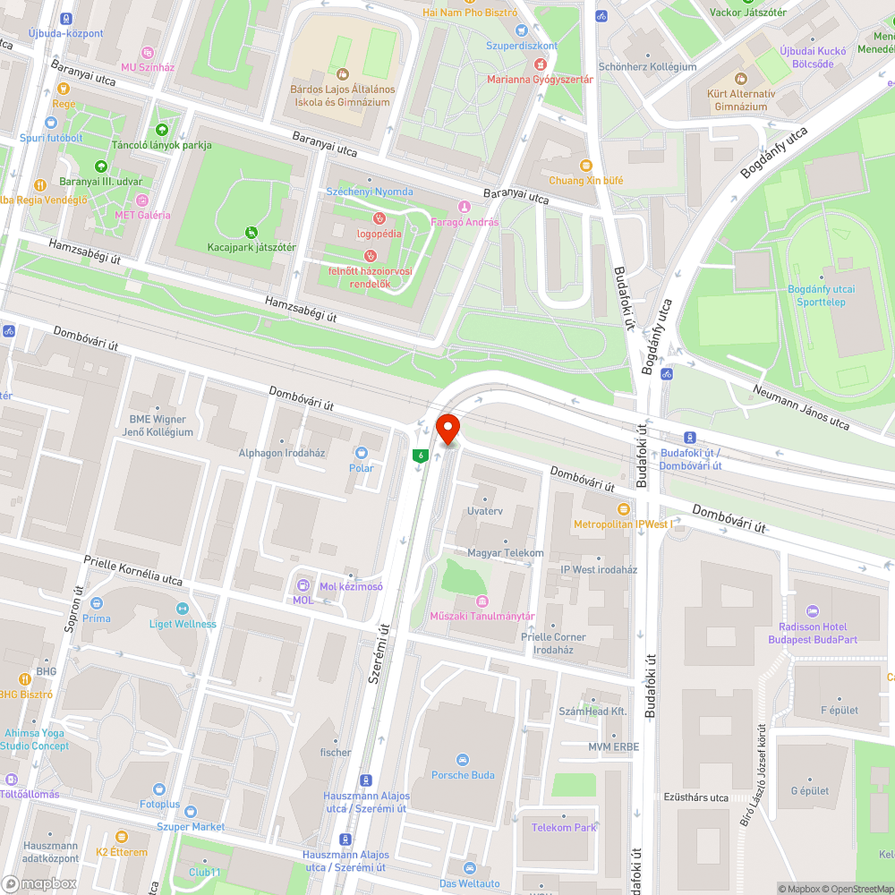 Elgazosodott járda bejelentés helye