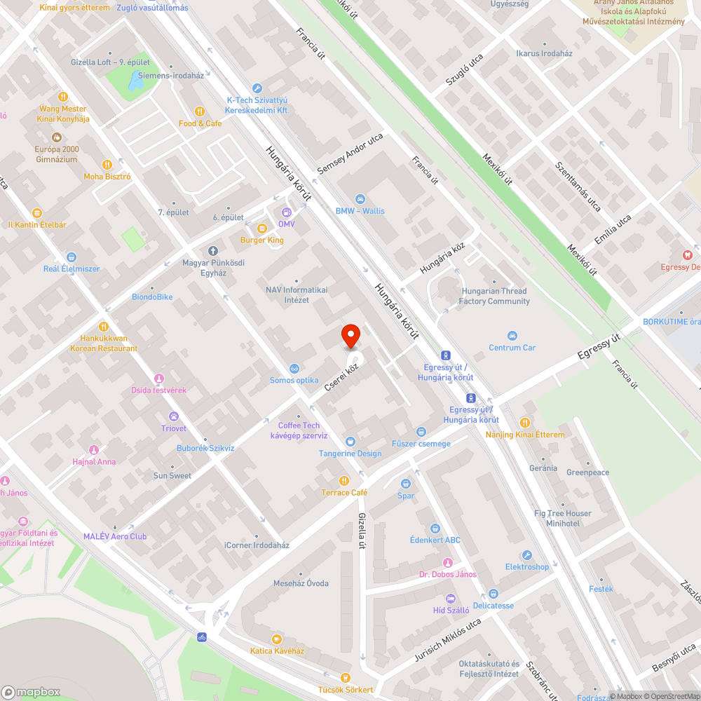 Vihar utáni leszakadt lombozat bejelentés helye