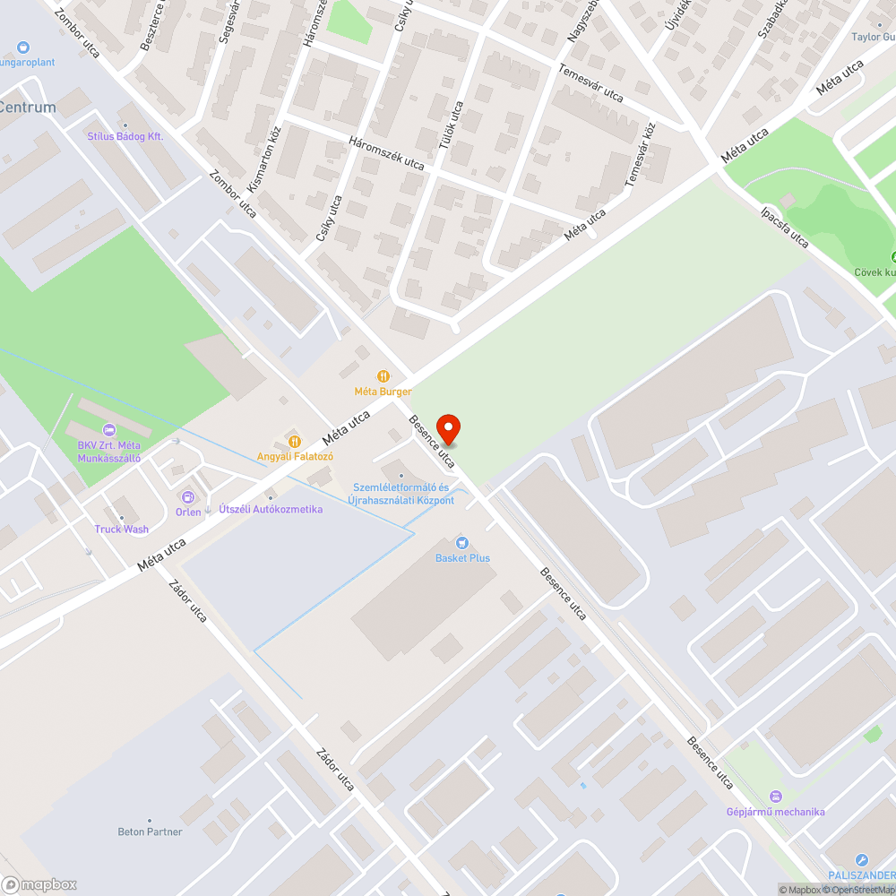 Gazos járda bejelentés helye