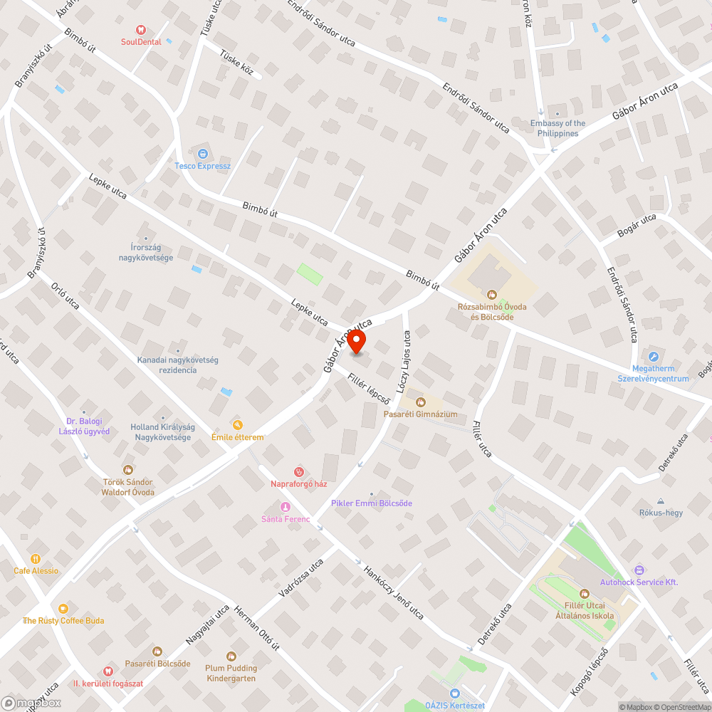 Folyik a tűzcsap bejelentés helye