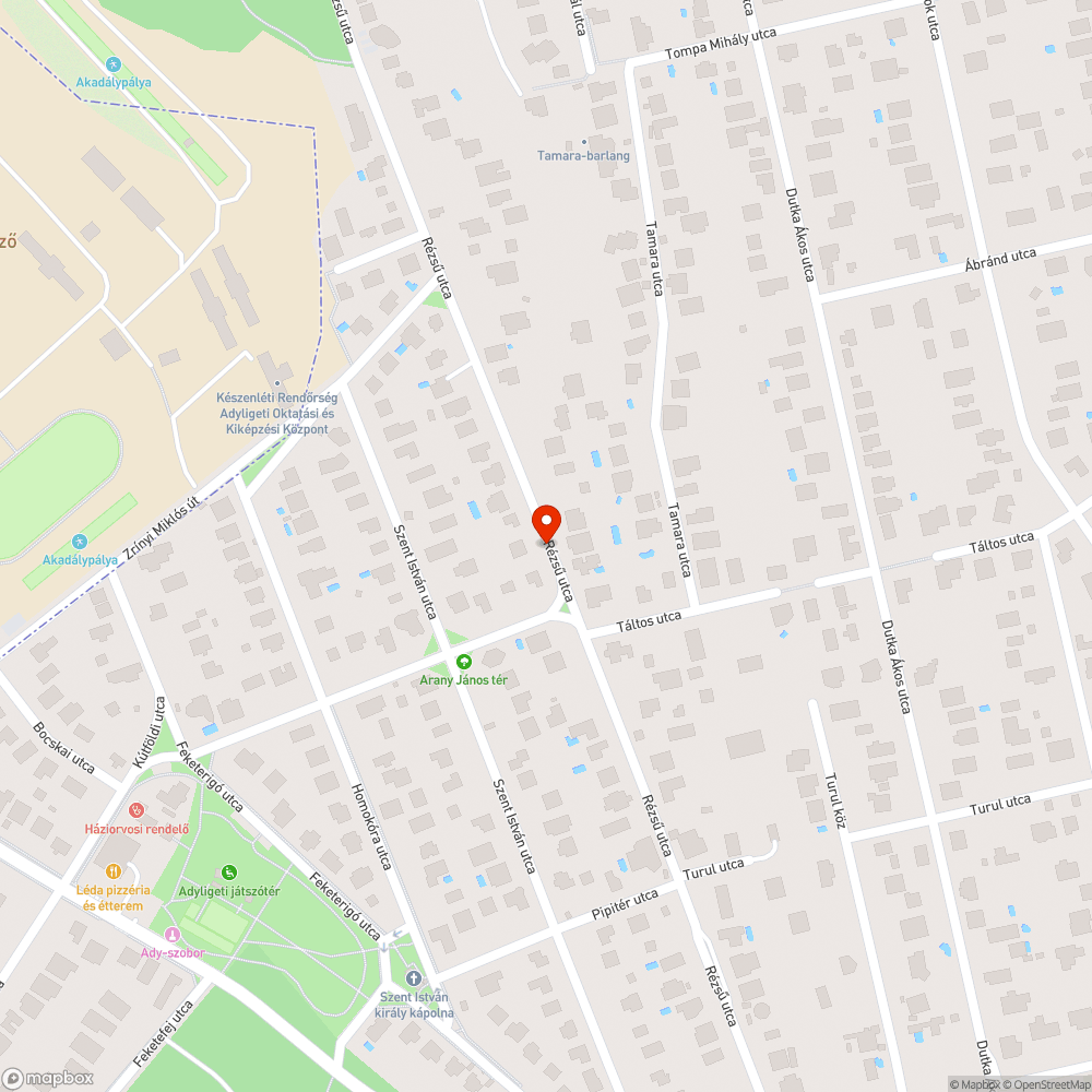 Vízszivárgás bejelentés helye