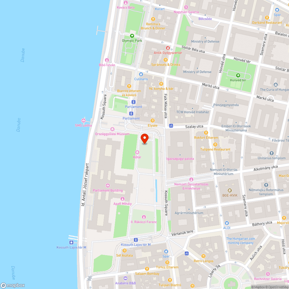 Gaz, Orszaghaz bejelentés helye