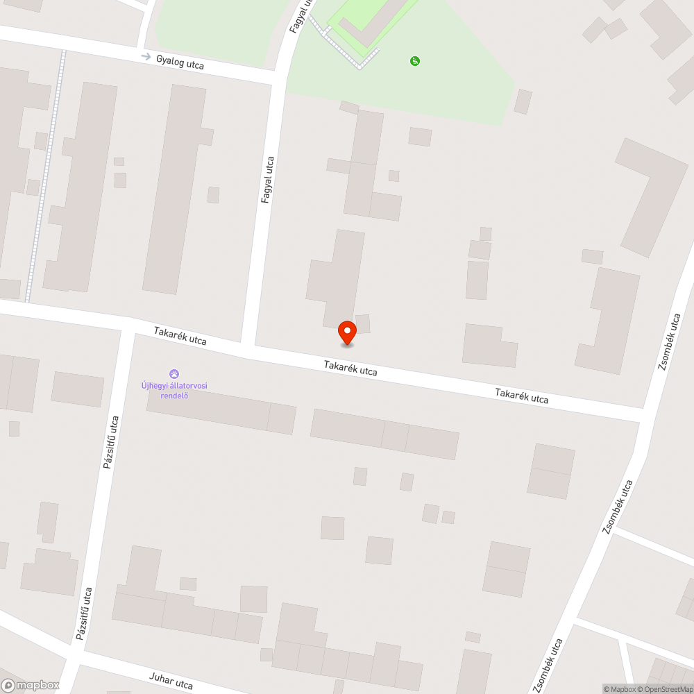 Kiszáradt fák bejelentés helye