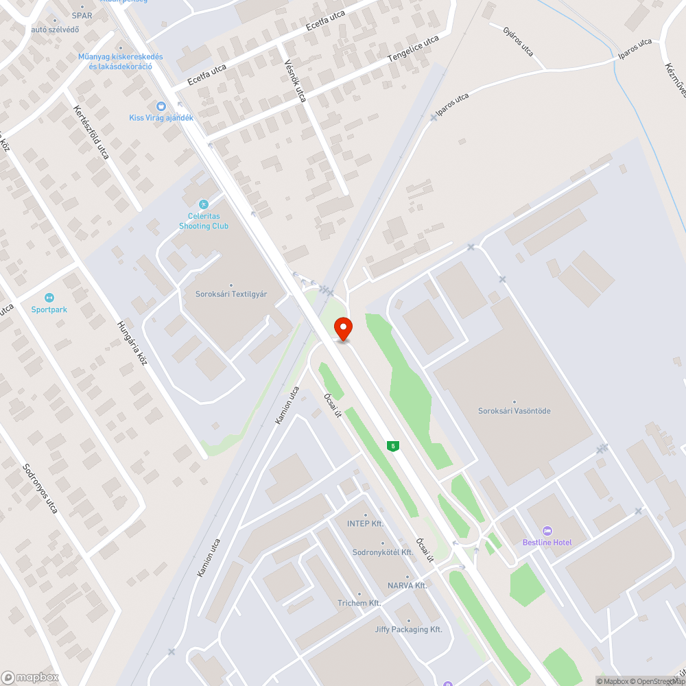 Kidöntött tábla bejelentés helye