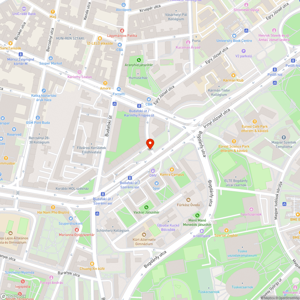 Illegális szemét a kuka környékén bejelentés helye