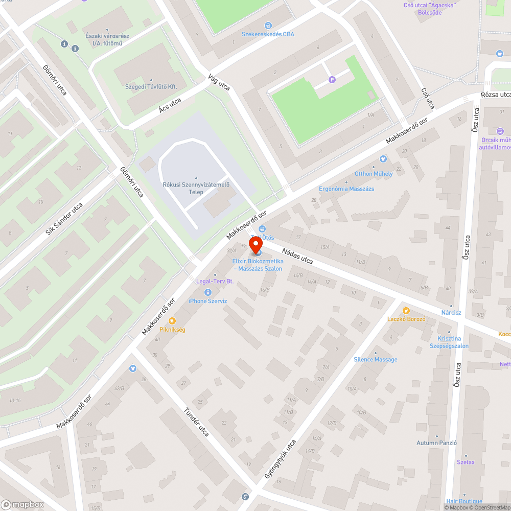 Kiszáradt fa - Nádas u. 18. bejelentés helye