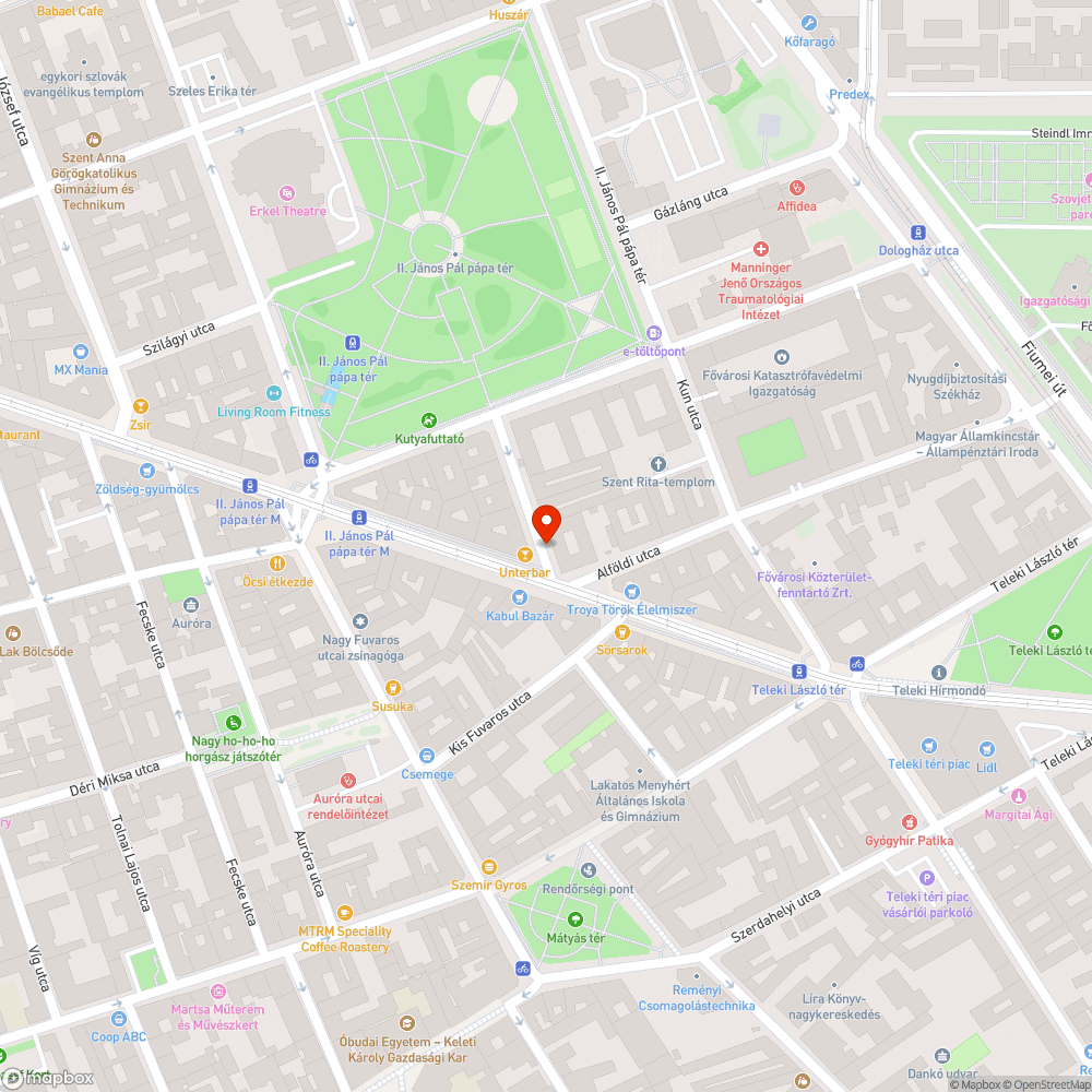 Balesetveszélyes lezárás bejelentés helye