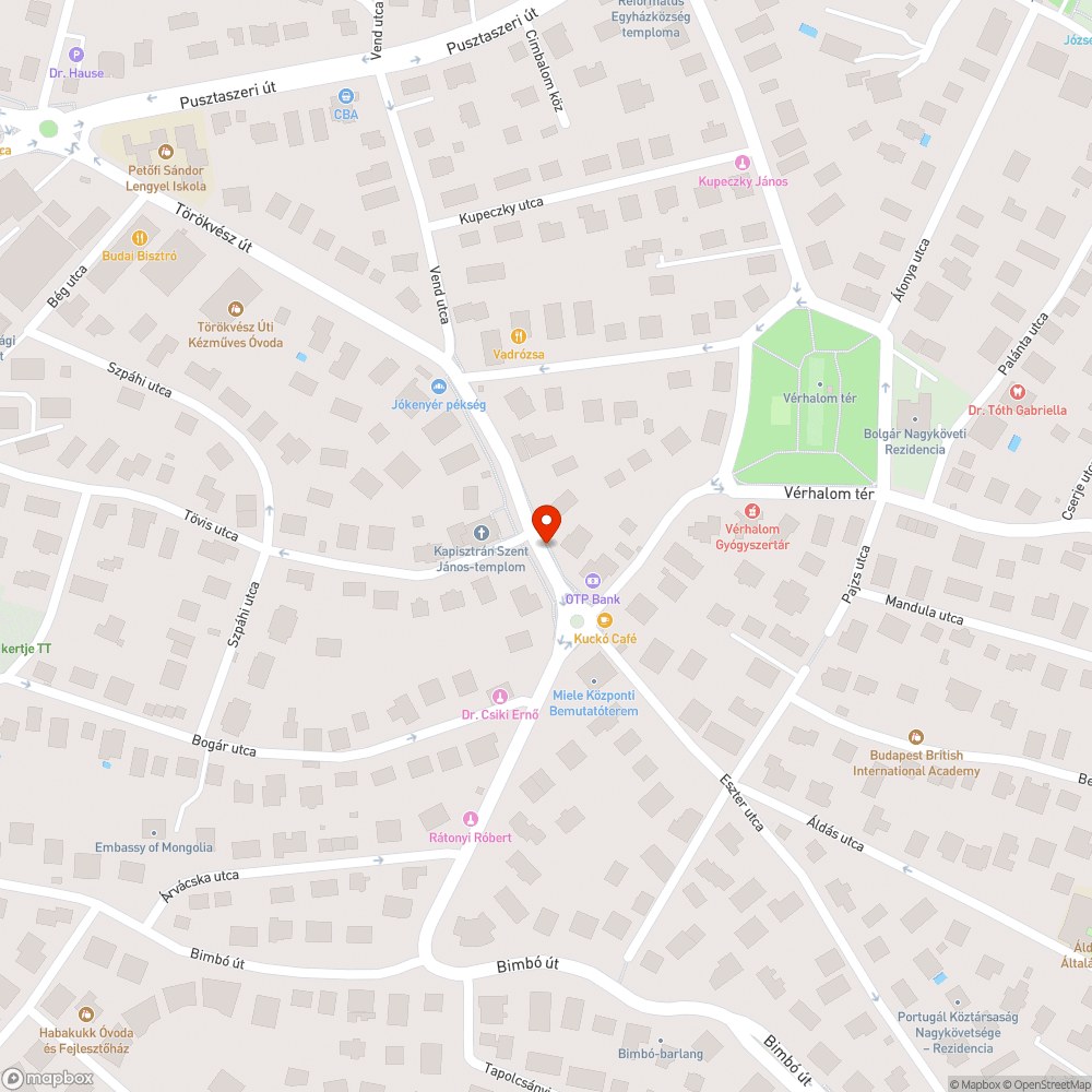 Kátyús, hullámzó aszfalt bejelentés helye