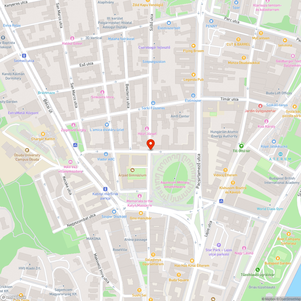 Rongált parkolóautomata bejelentés helye