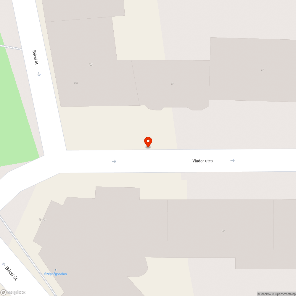 Rongált szekrény bejelentés helye