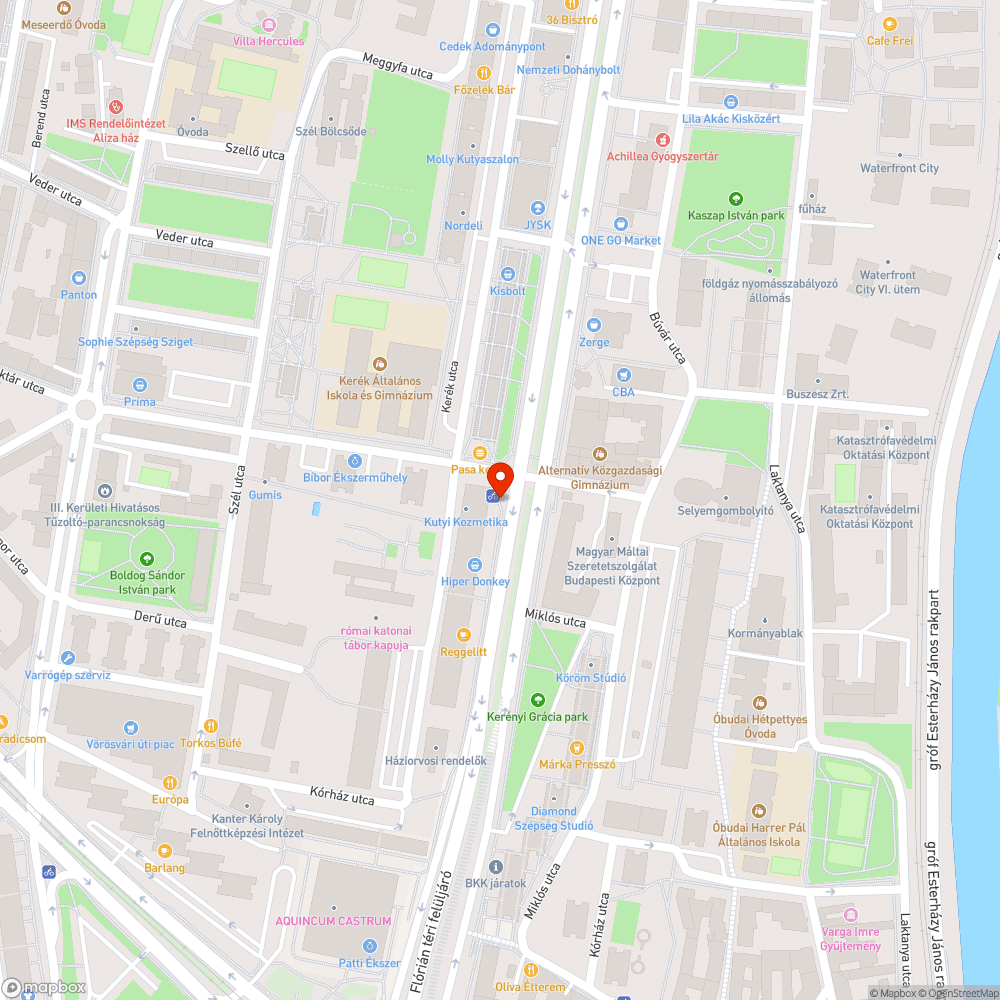 Graffitis lejáró bejelentés helye