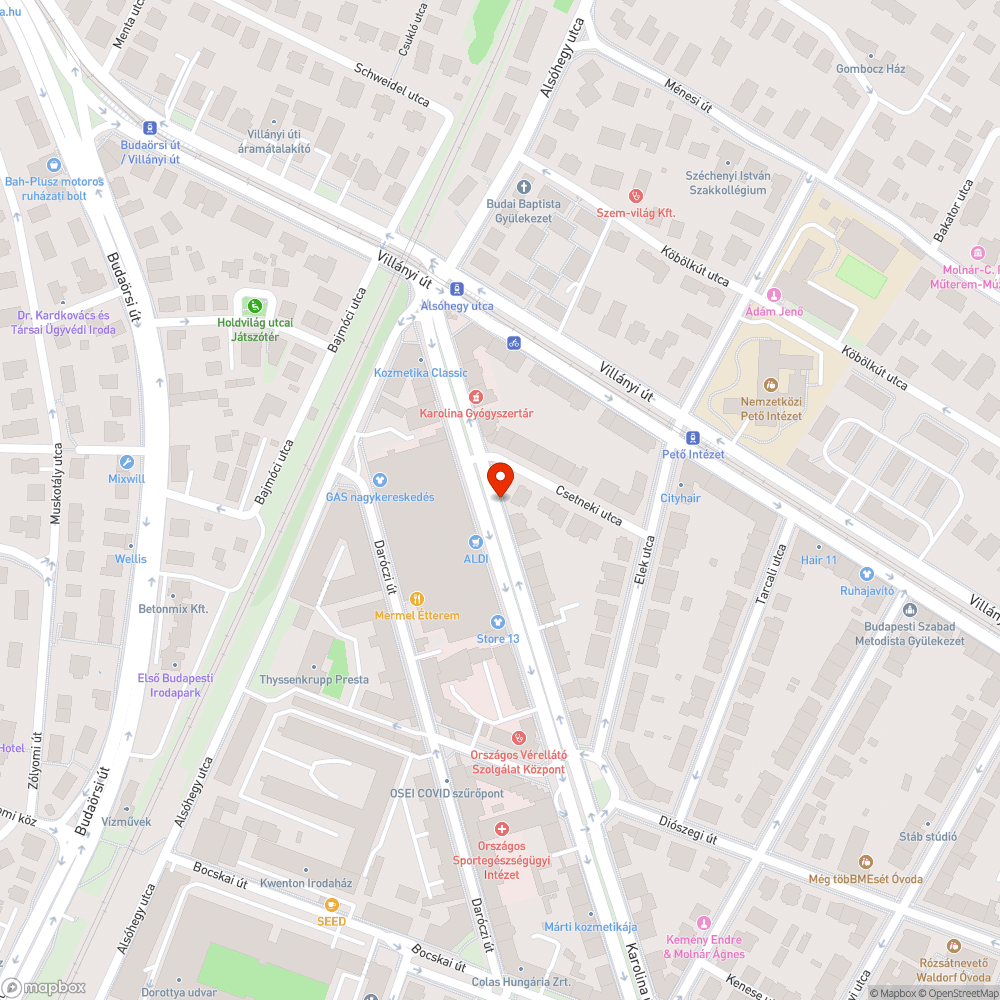 beteg fa bejelentés helye