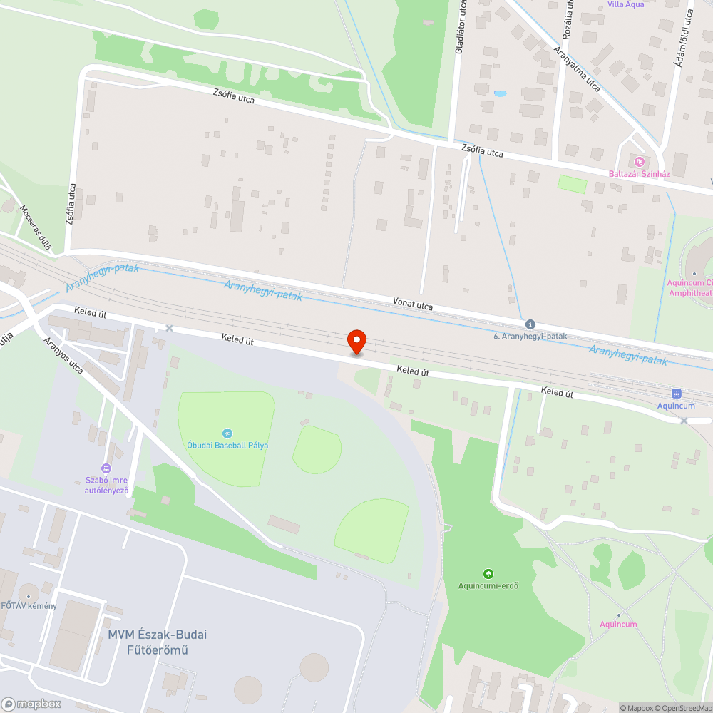 Több nagy kátyu bejelentés helye