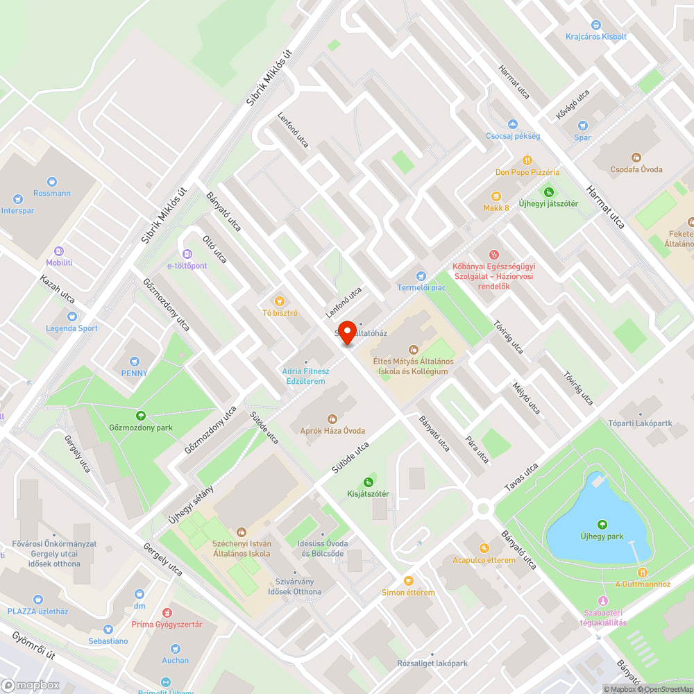 Elveszett vizes fedél bejelentés helye