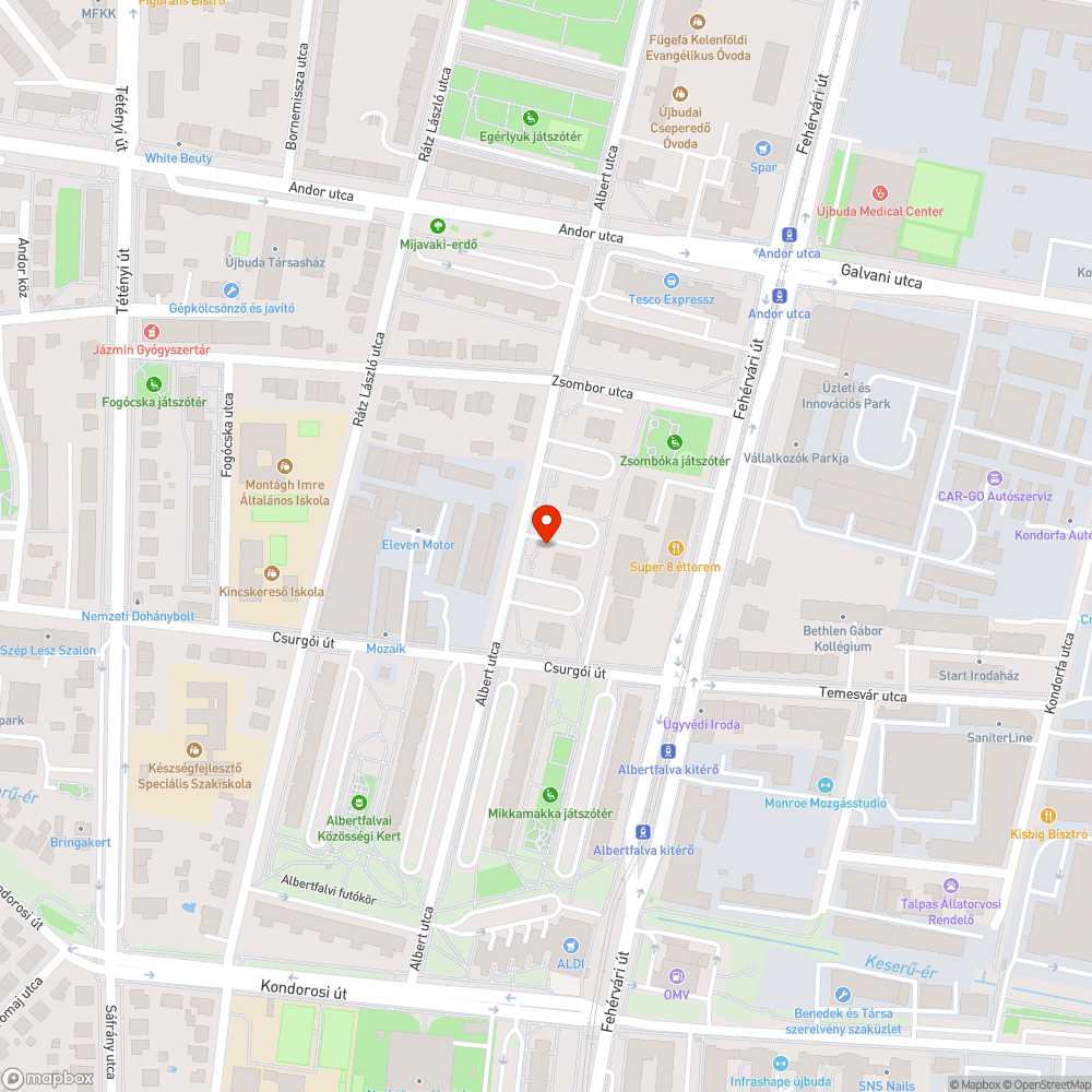 Gondozatlan pihenő bejelentés helye