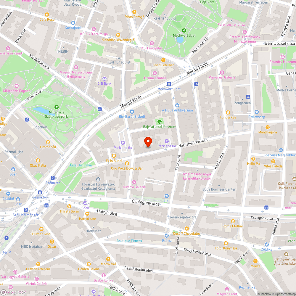 Poller helyett virágládát bejelentés helye