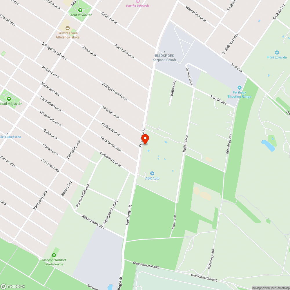 Elkorhadt, életveszélyessé vált villanyoszlop bejelentés helye